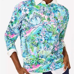 Lilly Pulitzer Lilly Loves Cinderella Ballad Sweatshirt sz M NWT